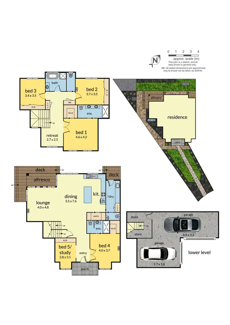 Floorplan of Homely townhouse listing, 4A Fairhaven Court, Mulgrave VIC 3170