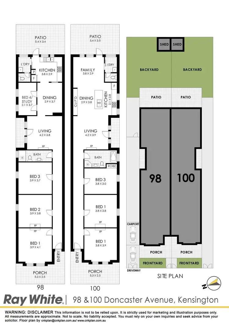 Floorplan of Homely house listing, 98-100 Doncaster Avenue, Kensington NSW 2033