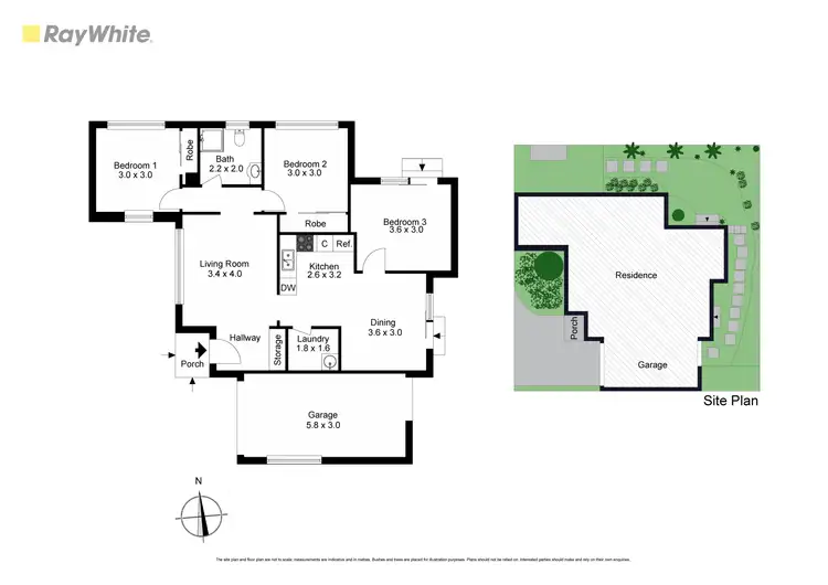 Floorplan of Homely unit listing, 2/9 Myora Court, Chadstone VIC 3148