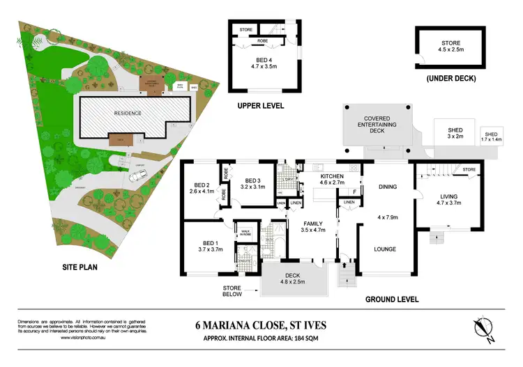 Floorplan of Homely house listing, 6 Mariana Close, St Ives NSW 2075