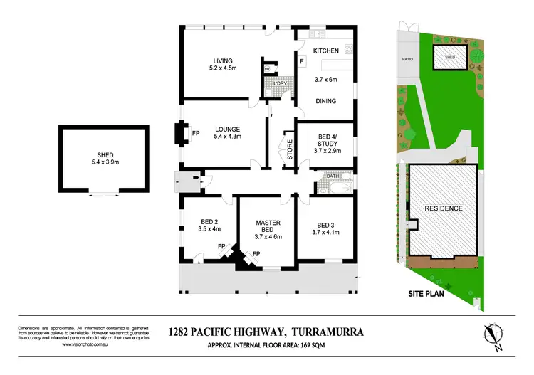 Floorplan of Homely house listing, 1282 Pacific Highway, Turramurra NSW 2074