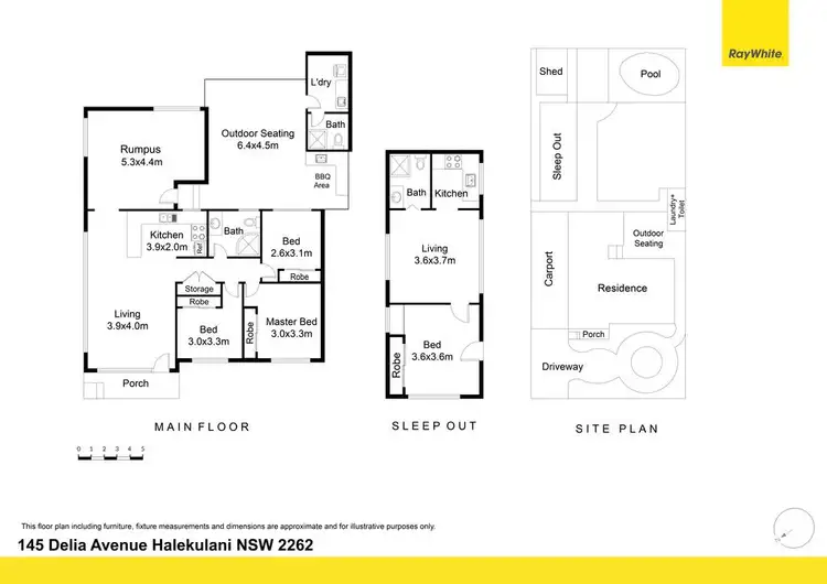 Floorplan of Homely house listing, 145 Delia Avenue, Halekulani NSW 2262