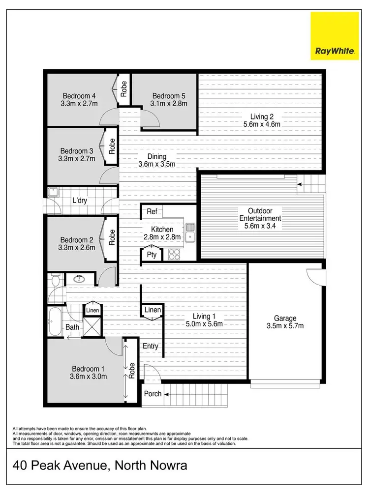 Floorplan of Homely house listing, 40 Peak Avenue, North Nowra NSW 2541
