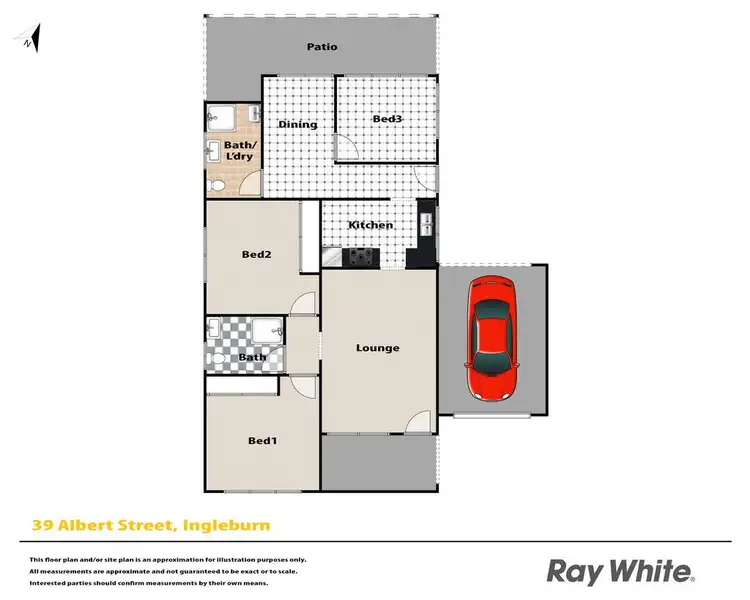 Floorplan of Homely house listing, 39 Albert Street, Ingleburn NSW 2565