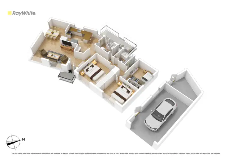 Floorplan of Homely house listing, 24 Brentwood Avenue, Lalor VIC 3075