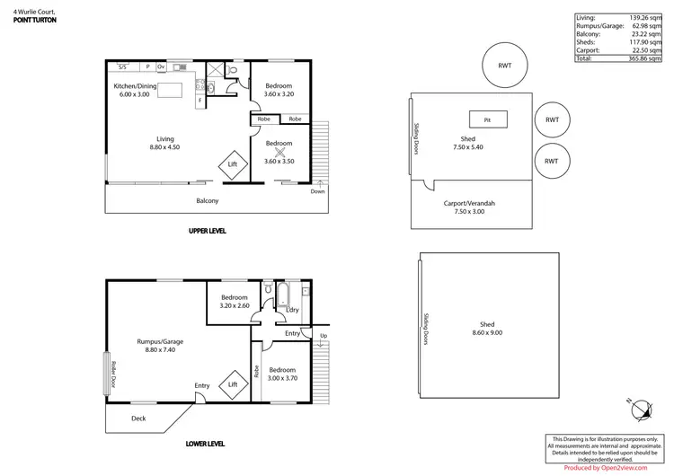 Floorplan of Homely house listing, 4 Wurlie Court, Point Turton SA 5575