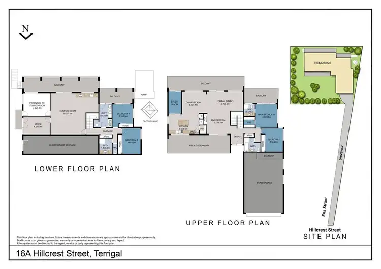 Floorplan of Homely house listing, 16A Hillcrest Street, Terrigal NSW 2260