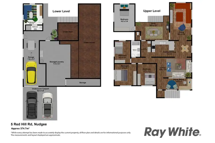Floorplan of Homely house listing, 5 Red Hill Road, Nudgee QLD 4014