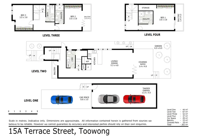 Floorplan of Homely house listing, 15A Terrace Street, Toowong QLD 4066