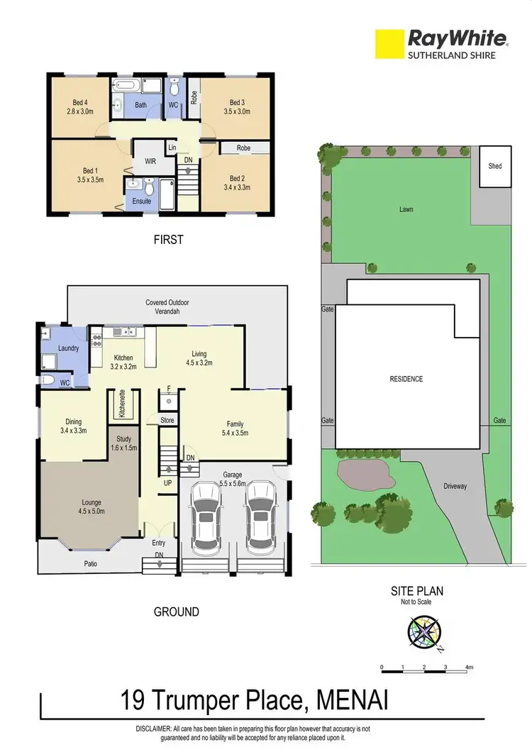 Floorplan of Homely house listing, 19 Trumper Place, Menai NSW 2234