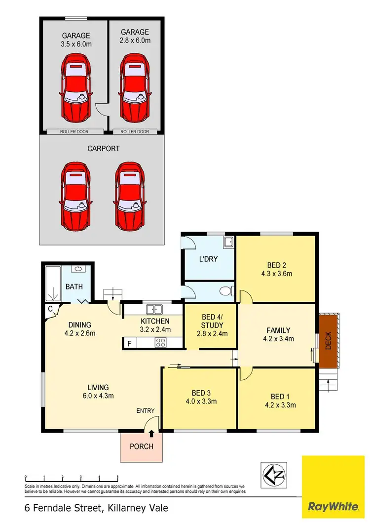 Floorplan of Homely house listing, 6 Ferndale Street, Killarney Vale NSW 2261