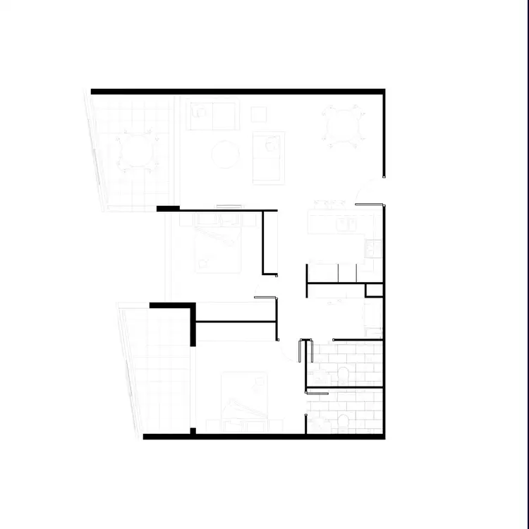 Floorplan of Homely apartment listing, 713/125 Station Road, Indooroopilly QLD 4068