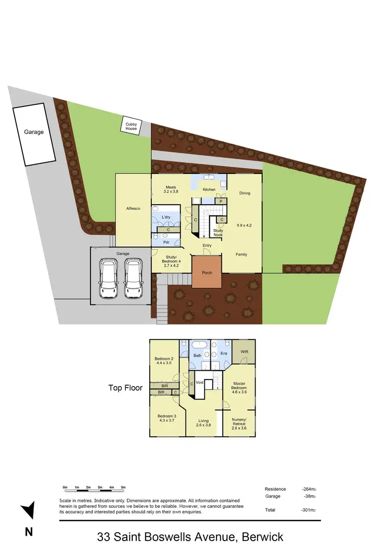 Floorplan of Homely house listing, 33 St Boswells Avenue, Berwick VIC 3806