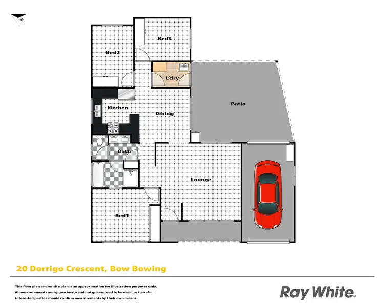 Floorplan of Homely house listing, 20 Dorrigo Crescent, Bow Bowing NSW 2566