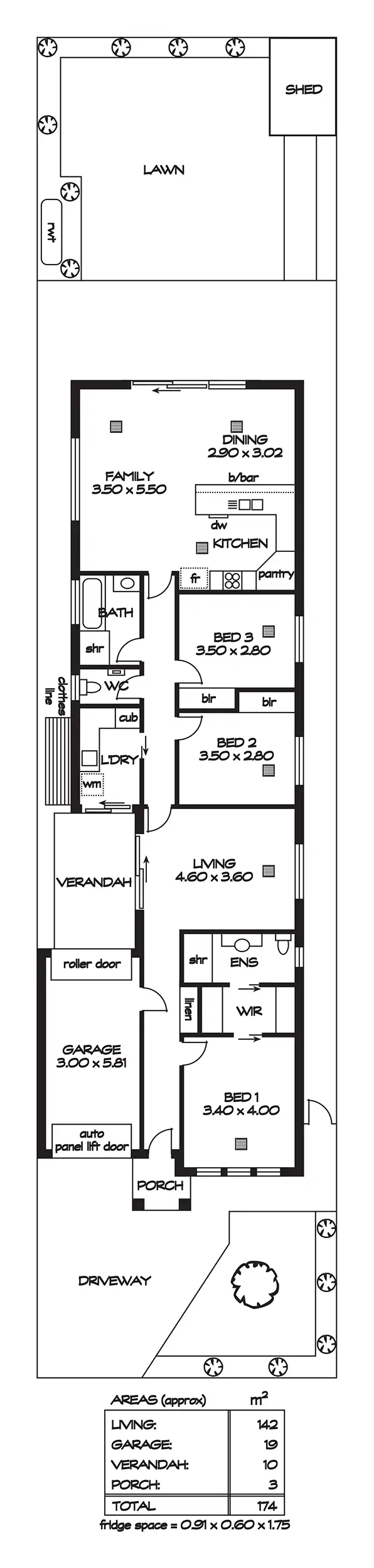 Floorplan of Homely house listing, 36A Floriedale Road, Greenacres SA 5086