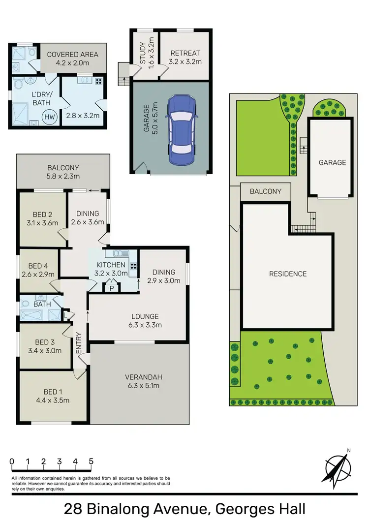 Floorplan of Homely house listing, 28 Binalong Avenue, Georges Hall NSW 2198
