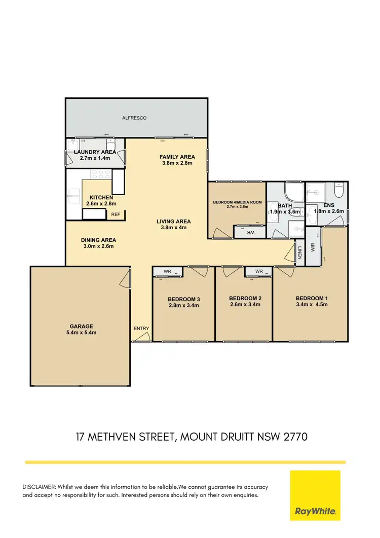 Floorplan of Homely house listing, 17 Methven Street, Mount Druitt NSW 2770