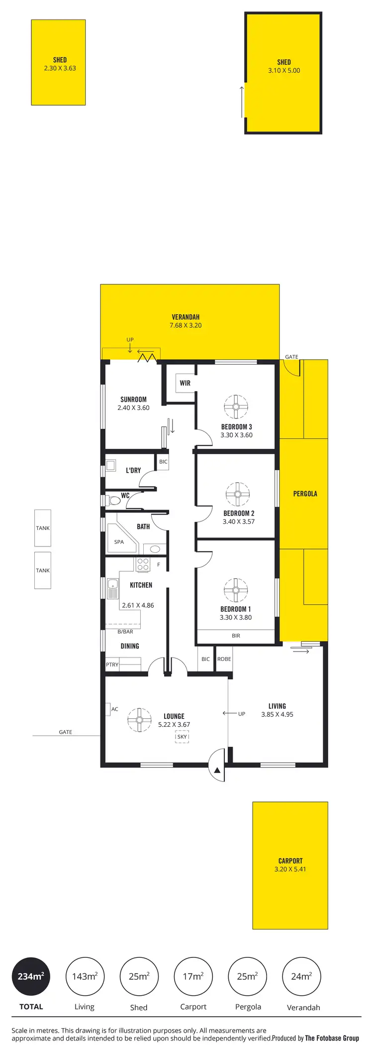 Floorplan of Homely house listing, 23 Beaconsfield Terrace, Ascot Park SA 5043