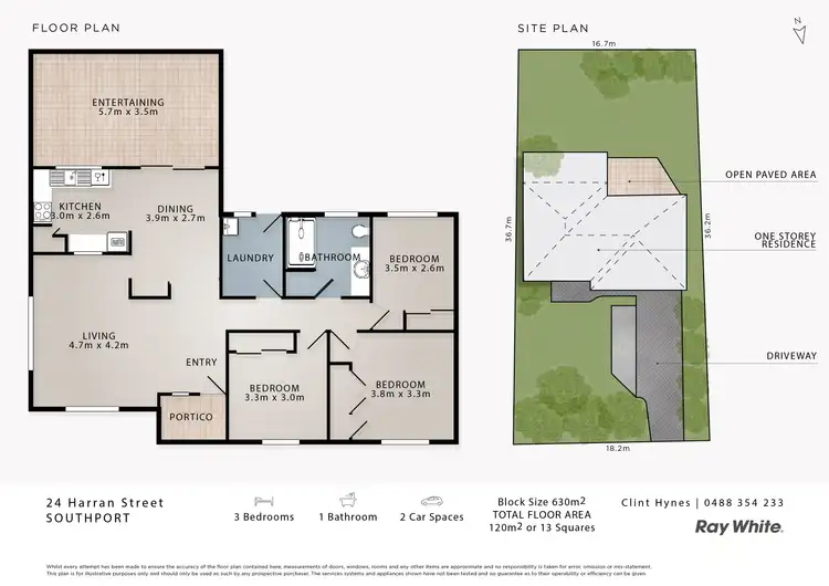 Floorplan of Homely house listing, 24 Harran Street, Southport QLD 4215