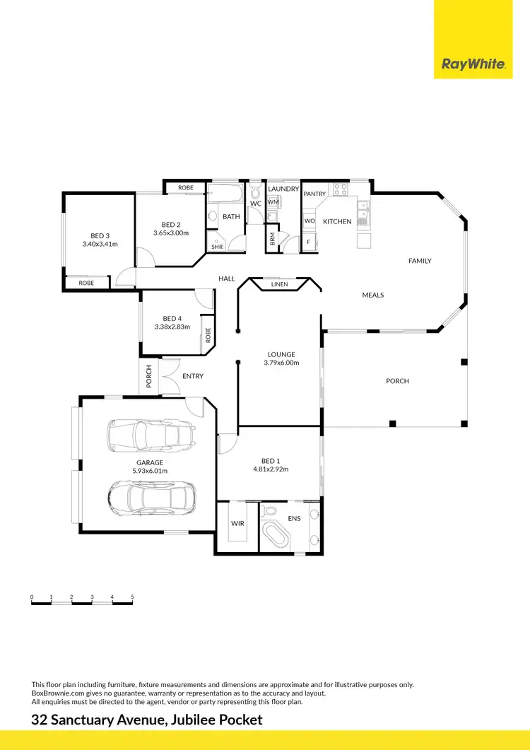 Floorplan of Homely house listing, 32 Sanctuary Avenue, Jubilee Pocket QLD 4802