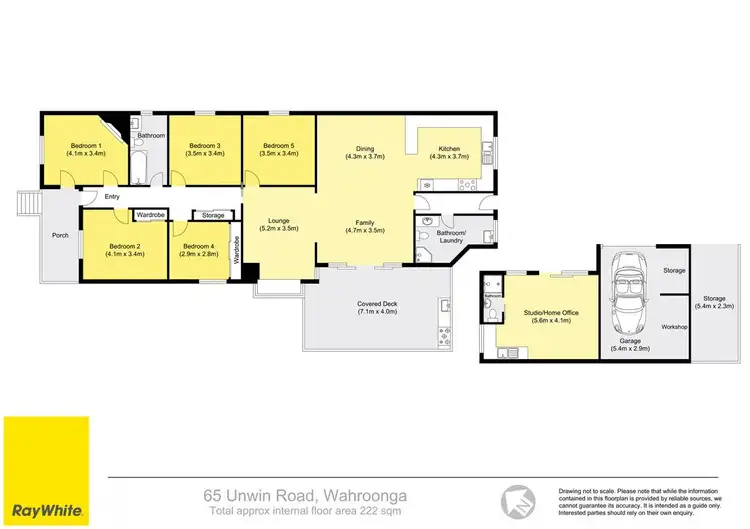 Floorplan of Homely house listing, 65 Unwin Road, Wahroonga NSW 2076