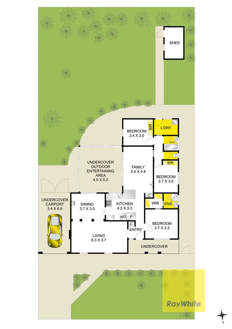 Floorplan of Homely house listing, 22 Cheryl Crescent, Belmont VIC 3216