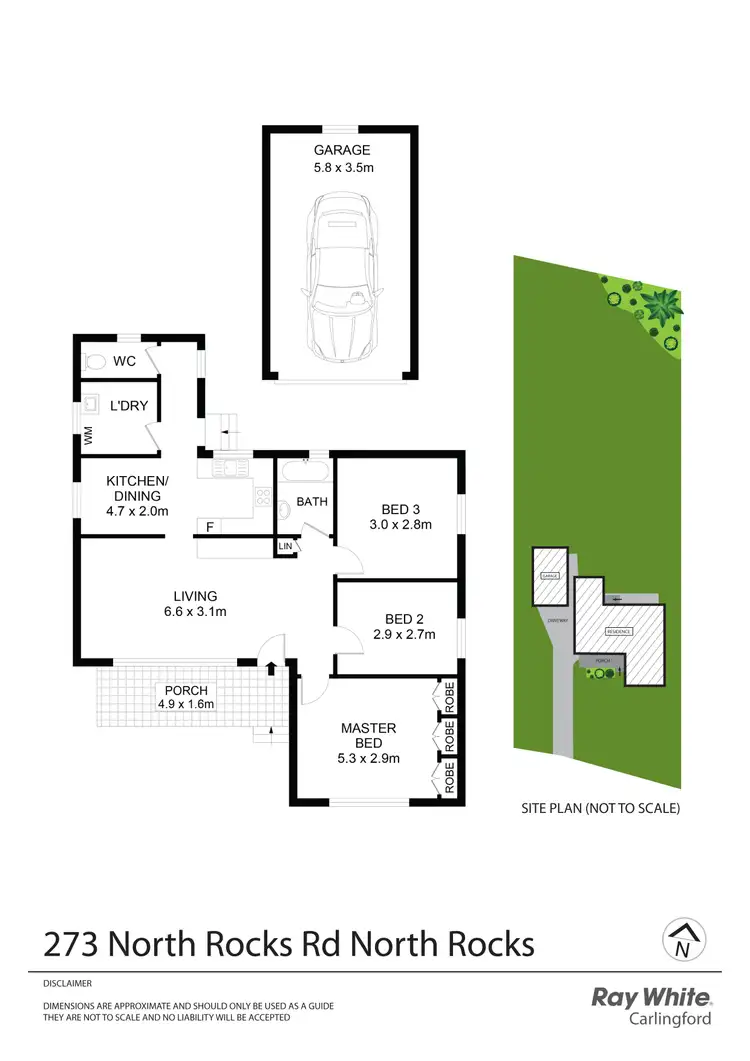 Floorplan of Homely house listing, 273 North Rocks Road, North Rocks NSW 2151
