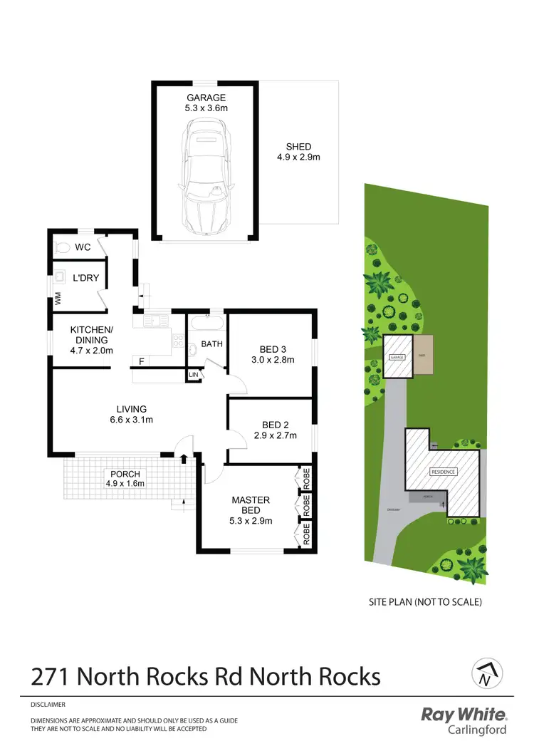 Floorplan of Homely house listing, 271 North Rocks Road, North Rocks NSW 2151