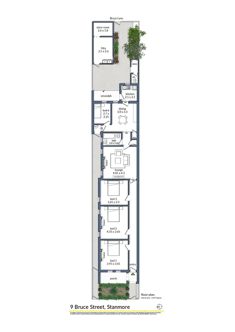 Floorplan of Homely house listing, 9 Bruce Street, Stanmore NSW 2048