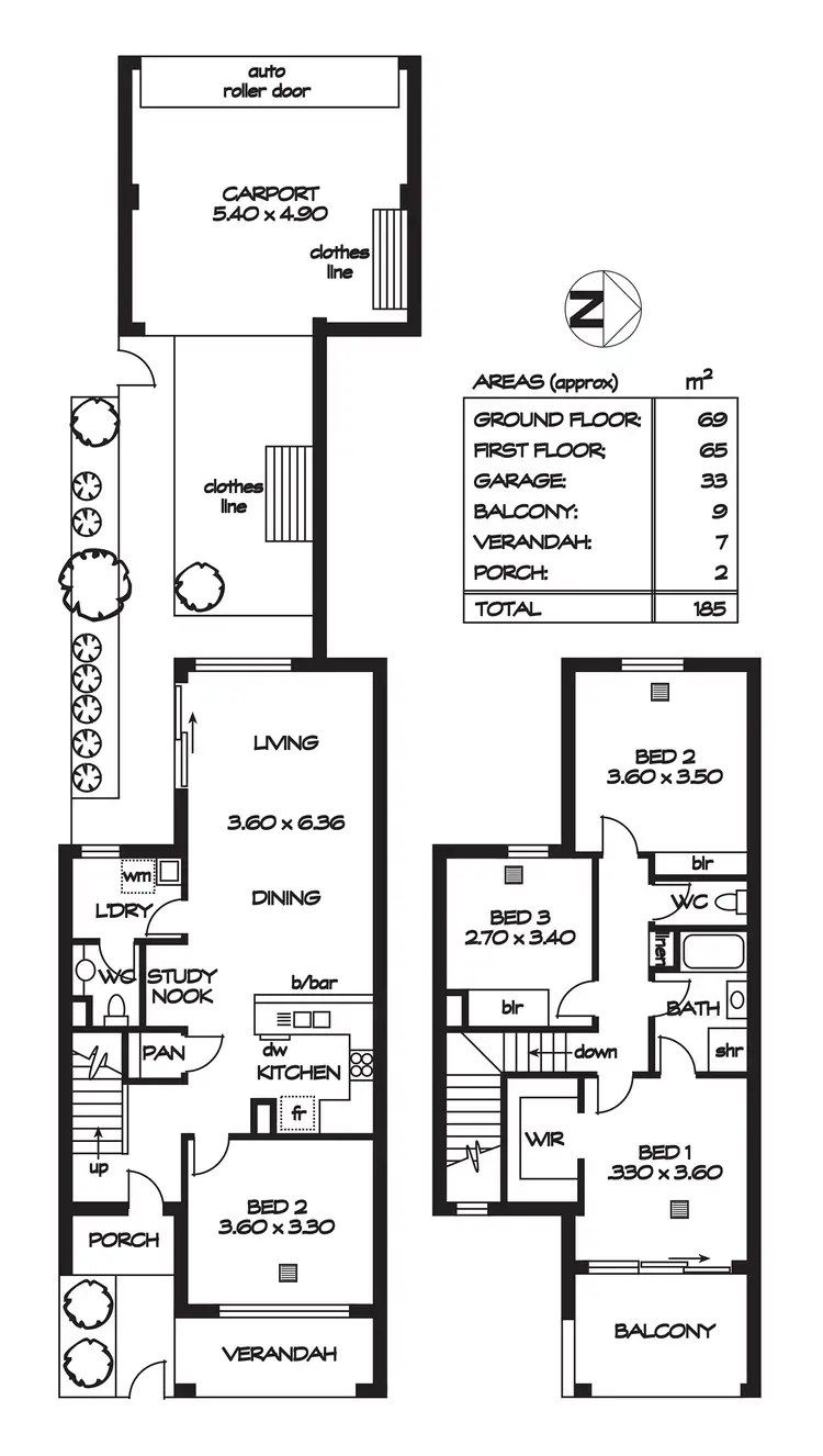 Floorplan of Homely house listing, 2/16 Parkdale Crescent, Mawson Lakes SA 5095