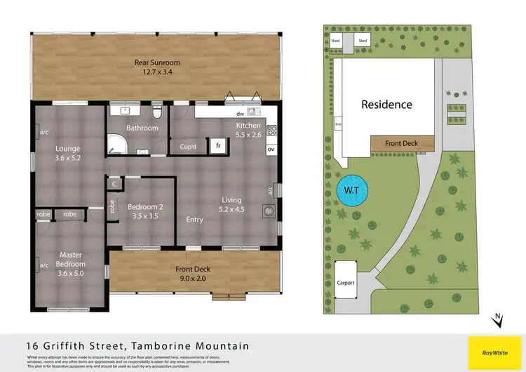 Floorplan of Homely house listing, 16 Griffith Street, Tamborine Mountain QLD 4272