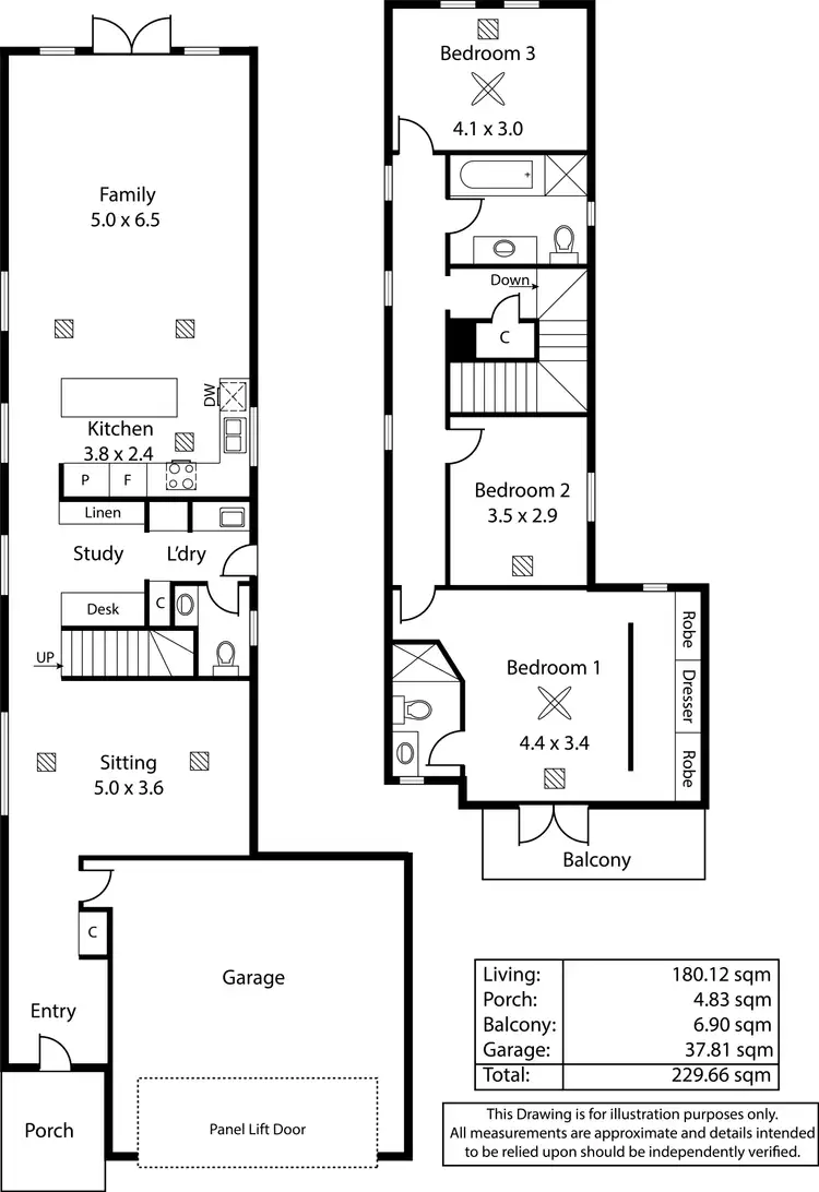Floorplan of Homely house listing, 33 Sharpie Crescent, Grange SA 5022