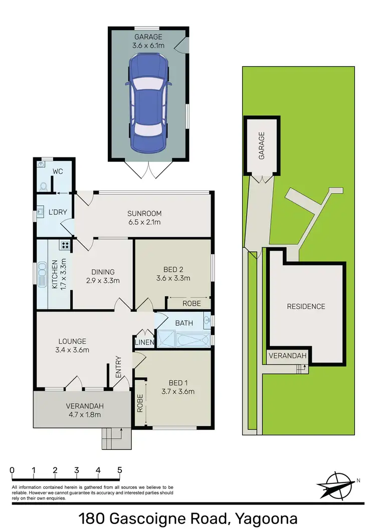 Floorplan of Homely house listing, 180 Gascoigne Road, Yagoona NSW 2199