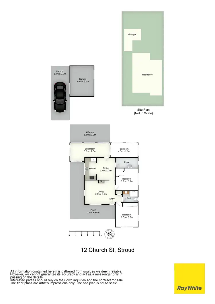 Floorplan of Homely house listing, 12 Church Street, Stroud NSW 2425