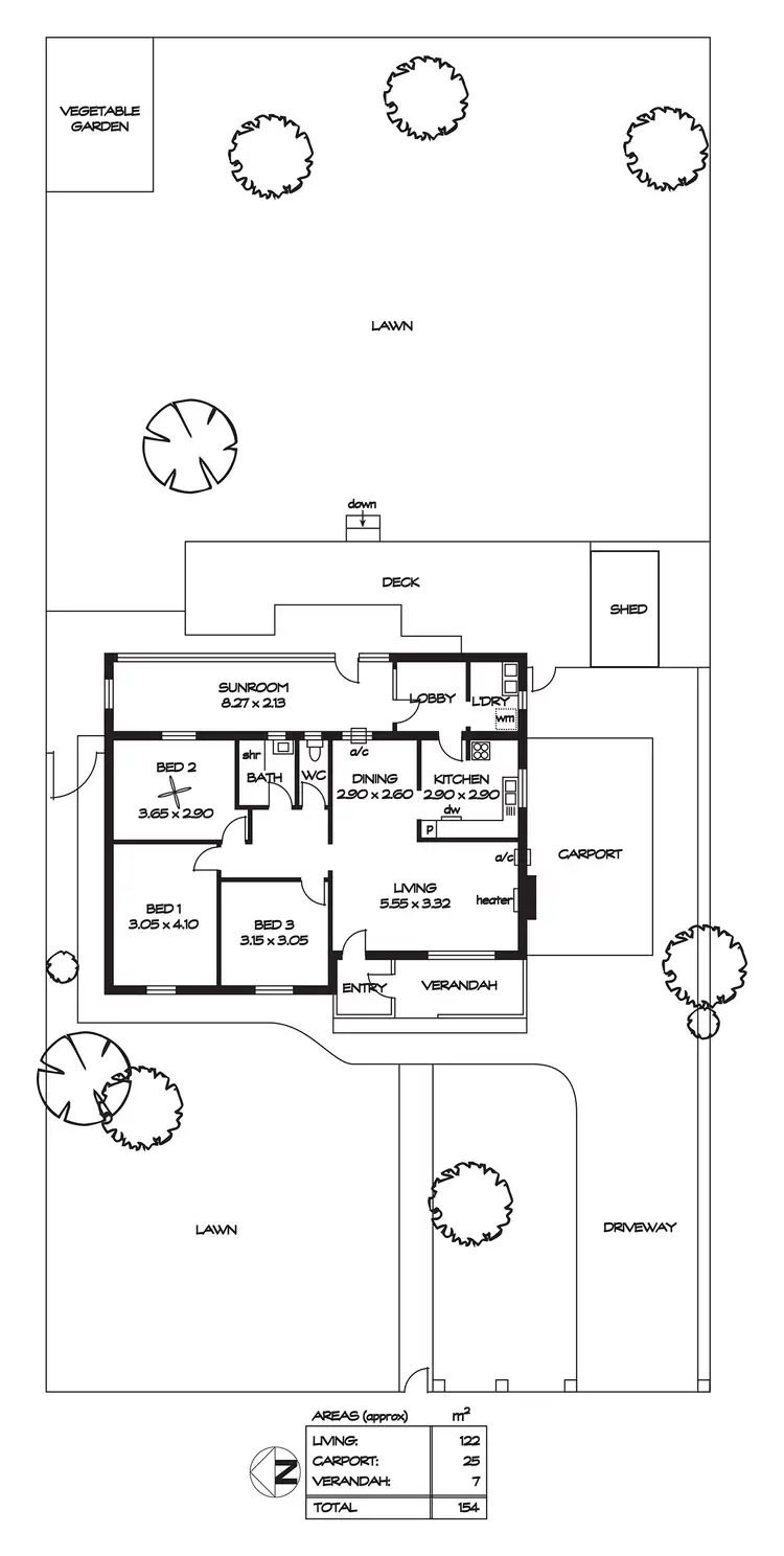 Floorplan of Homely house listing, 10 Ward Terrace, Enfield SA 5085