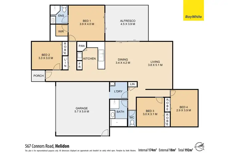 Floorplan of Homely house listing, 567 Connors Road, Helidon QLD 4344