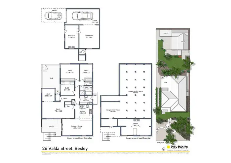 Floorplan of Homely house listing, 26 Valda Street, Bexley NSW 2207