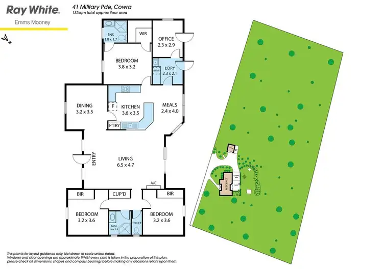 Floorplan of Homely house listing, 41 Military Parade, Cowra NSW 2794