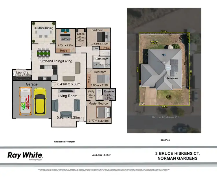 Floorplan of Homely house listing, 3 Bruce Hiskens Court, Norman Gardens QLD 4701