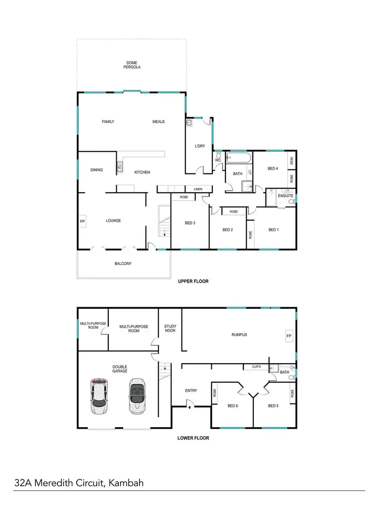 Floorplan of Homely house listing, 32a Meredith Circuit, Kambah ACT 2902