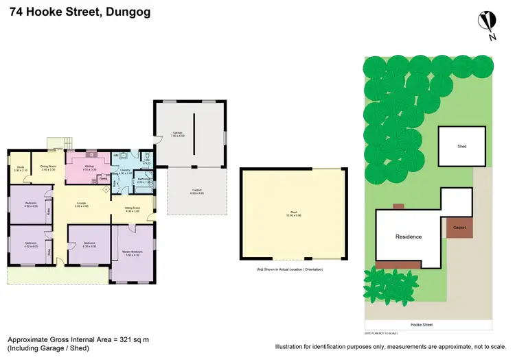 Floorplan of Homely house listing, 74 Hooke Street, Dungog NSW 2420