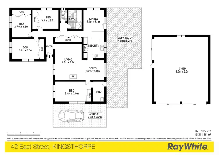 Floorplan of Homely house listing, 42 East Street, Kingsthorpe QLD 4400