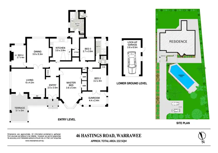 Floorplan of Homely house listing, 46 Hastings Road, Warrawee NSW 2074