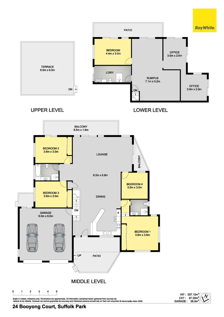 Floorplan of Homely house listing, 24 Booyong Court, Suffolk Park NSW 2481