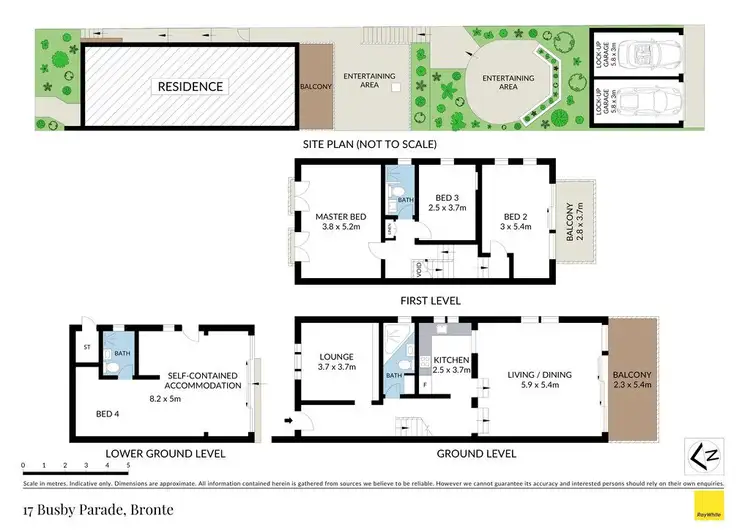 Floorplan of Homely house listing, 17 Busby Parade, Bronte NSW 2024