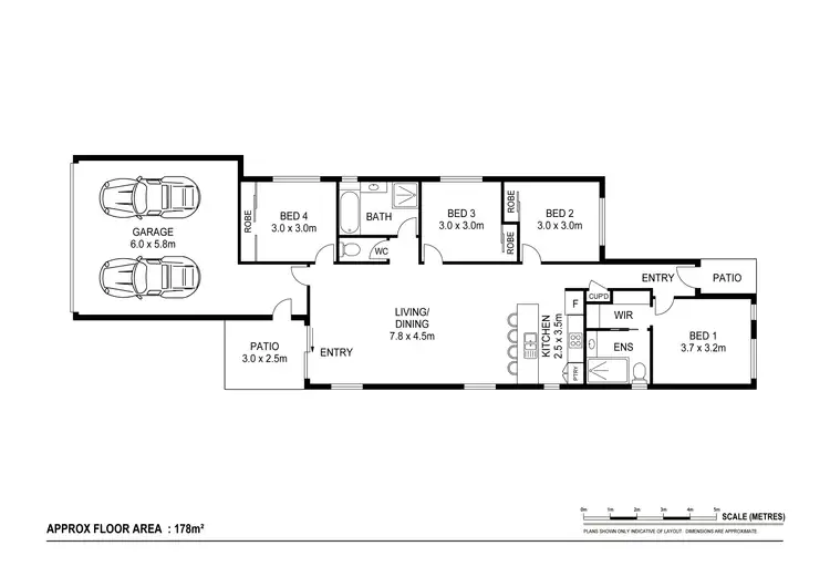 Floorplan of Homely house listing, 7 Ron Grant Lane, Caboolture South QLD 4510