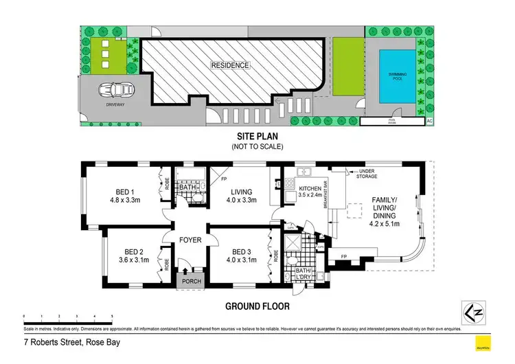 Floorplan of Homely house listing, 7 Roberts Street, Rose Bay NSW 2029