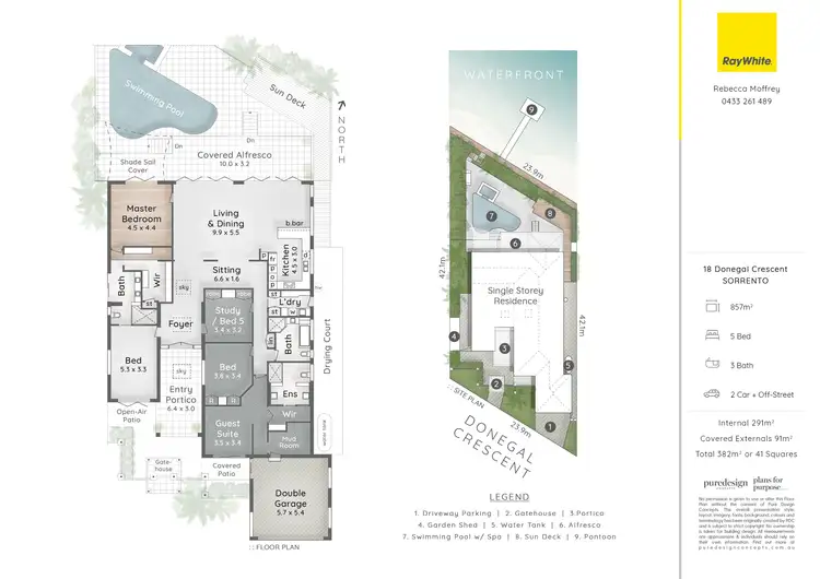 Floorplan of Homely house listing, 18 Donegal Crescent, Bundall QLD 4217