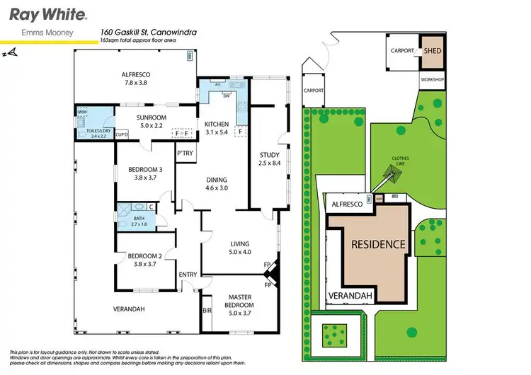 Floorplan of Homely house listing, 160 Gaskill Street, Canowindra NSW 2804