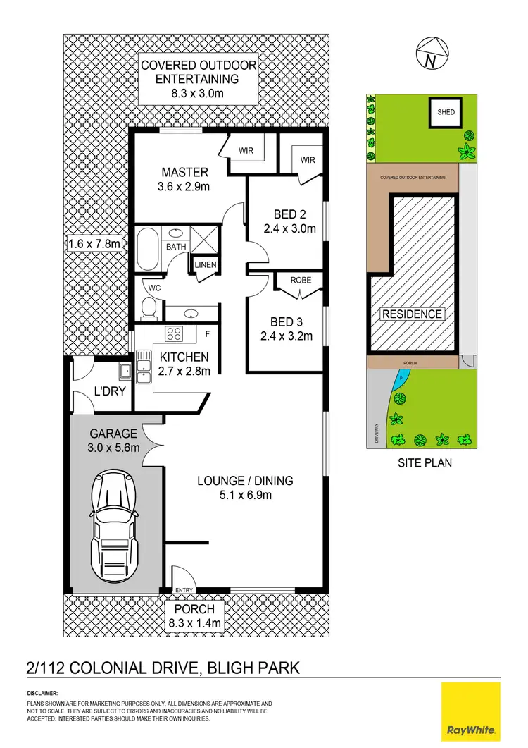 Floorplan of Homely house listing, 2/112 Colonial Drive, Bligh Park NSW 2756